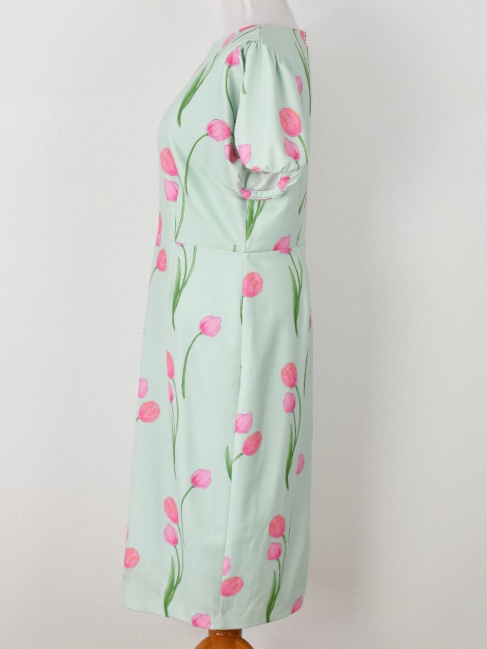 Alexia Admor Odette Tulip Print Midi Sheath Dress - XL - Picture 4 of 10